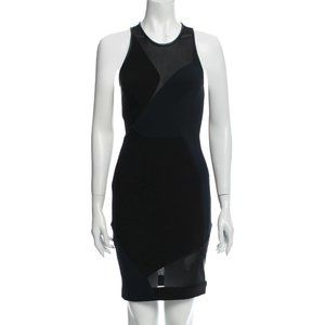 Yigal Azrouël Crew Neck Mini Dress
